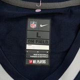 New England Patriots Nike Nfl Football Jersey - Large Navy Polyester