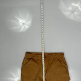Carhartt Carpenter Trousers - 34W 30L Brown Cotton