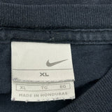 Vintage Nike T-Shirt - XL Black Cotton