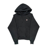 Reverse Weave Champion Hoodie - XS Black Cotton