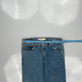 Levis 550 Jeans - 33W 30L Blue Denim