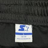 Starter Sport Shorts - Large Black Polyester