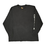 Carhartt Long Sleeve T-Shirt - 2XL Black Cotton