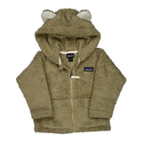 Age 12-18 Months Bear Hood Patagonia Fleece Jacket - 3XS Beige Polyester