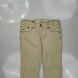 Ralph Lauren Cord Trousers - 34″ Waist Beige Cotton