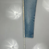 Orange Tab Levis Jeans - 24W 27L Light Wash Denim