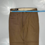 Polo By Ralph Lauren Trousers - 36W 28L Brown Cotton