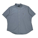 Ralph Lauren Short Sleeve Shirt - 2XL Blue Cotton