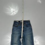 Levis Jeans - 24W UK 6 Blue Cotton