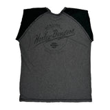 Motorcycles Harley Davidson Graphic T-Shirt - Large Black Cotton