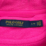 Ralph Lauren Fleece Gilet - Large Pink Polyester