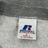 Appalachian State University Russell Athletic College Sweatshirt - Large Grey Cotton