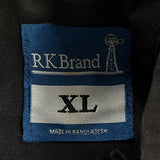 Rk Brand Jacket - XL Black Polyester