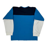 Age 10-12 Nike Long Sleeve T-Shirt - Medium Blue Cotton