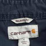 Carhartt Denim Shirt - Large Blue Cotton
