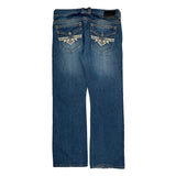 Unbranded Boot Cut Jeans - 37W 30L Blue Cotton