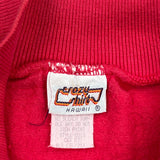Laguna Beach Crazy Shirt Collared 1/4 Zip - Small Red Cotton