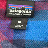 Patagonia Checked Flannel Shirt - Medium Multicoloured Cotton