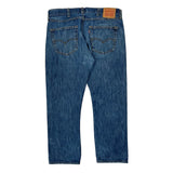 501 Levis Jeans - 36W 30L Blue Denim