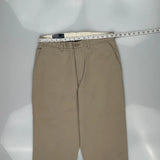 Polo By Ralph Lauren Chinos - 33W 30L Beige Cotton