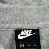 Nike Polo Shirt - XL Grey Cotton