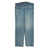 505 Levis Jeans - 34W 30L Light Wash Cotton