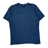 Armani Exchange T-Shirt - Large Blue Cotton Blend
