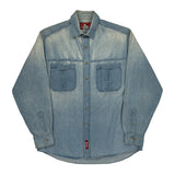 Marlboro Denim Shirt - Small Light Wash Cotton