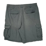 Tommy Hilfiger Cargo Shorts - 40W 10L Gray Cotton