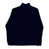 Polo By Ralph Lauren 1/4 Zip - Medium Navy Cotton