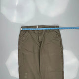 Carhartt Carpenter Trousers - 36W 30L Khaki Cotton