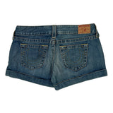 True Religion Denim Shorts - 34W US 8 Blue Cotton