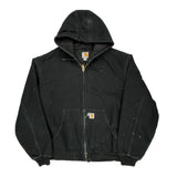 Made In USA Carhartt Jacket - 2XL Black Cotton