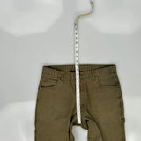 Dickies Carpenter Trousers - 32W 31L Brown Cotton