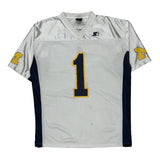 Wolverines Starter Football Football Jersey - Large Blue Polyester