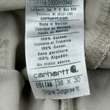 Carhartt Carpenter Pants - 36W 30L Khaki Cotton