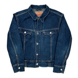Levis Western Denim Jacket - XL Blue Denim