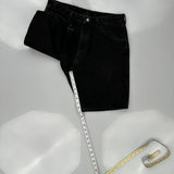 Wrangler Denim Shorts - 32W 8L Black Cotton
