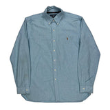 Ralph Lauren Shirt - Large Blue Cotton