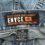 Enyce Graphic Jeans - 36W 31L Blue Cotton Blend