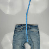 501 Levis Jeans - 31W 29L Light Wash Cotton