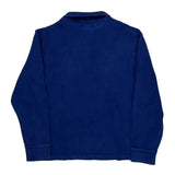 Polo By Ralph Lauren 1/4 Zip - Medium Blue Cotton