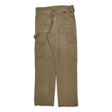 Wrangler Cargo Carpenter Trousers - 31W 32L Beige Cotton