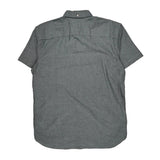 Tommy Hilfiger Short Sleeve Shirt - XL Gray Cotton