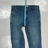 Carhartt Carpenter Pants - 38W 36L Blue Cotton