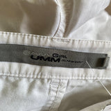 Savvy Girl Shorts - 32W UK 10 White Nylon Blend