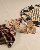 Abraham Napkin Ring - Made of Iraca Palm