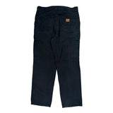 Oxgear Carpenter Pants - 34W 32L Black Cotton