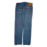 501 Levis Jeans - 32W 30L Blue Cotton