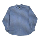 Ralph Lauren Checked Shirt - 4XL Blue Cotton